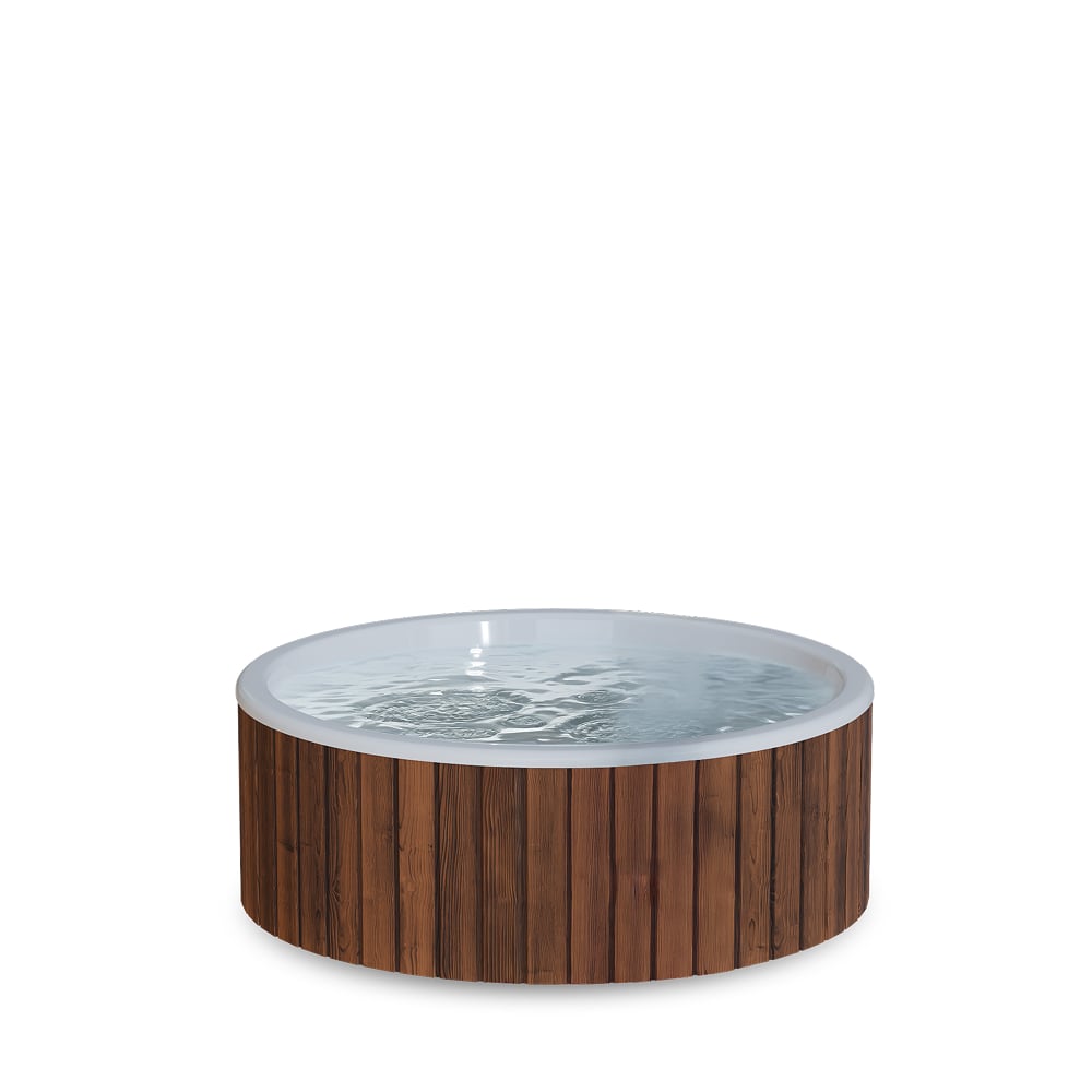 Configure Flat bottom Wood Fired Hot Tub for 4-6