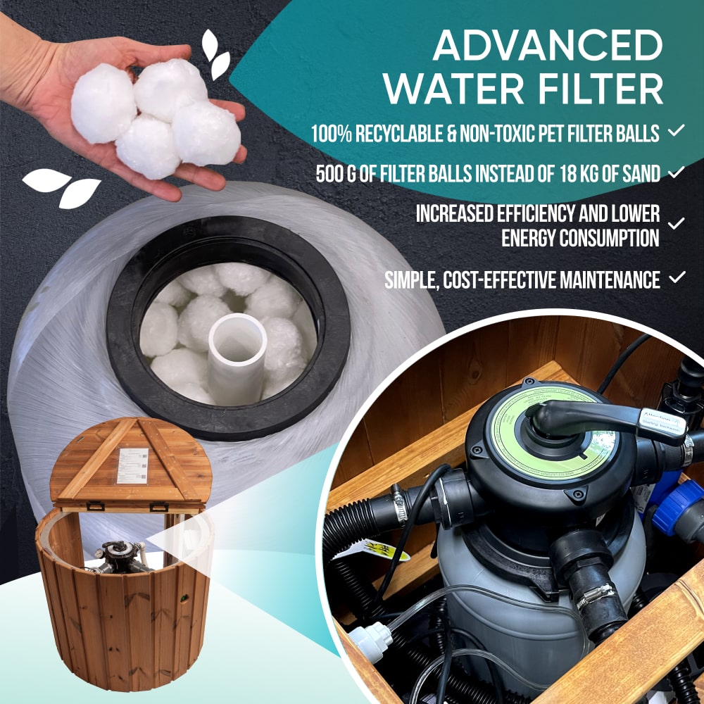 Wood Fired Hot Tub with Jets | Quick Delivery | Verta™
