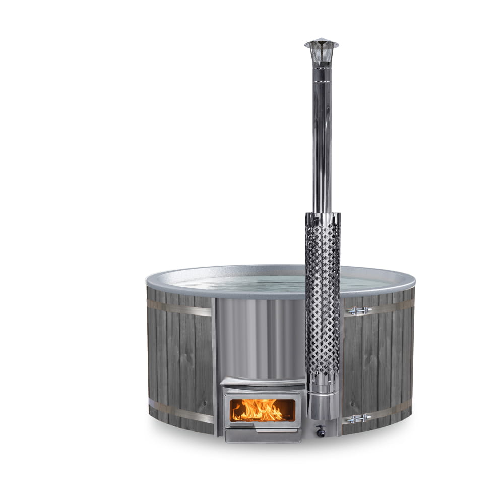 Configure Round Wood Fired Hot Tub Standard Size | Horizon Heater