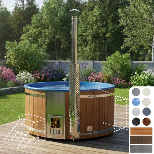 Configure Wood Fired Hot Tub for 4-6  | Integrated Heater