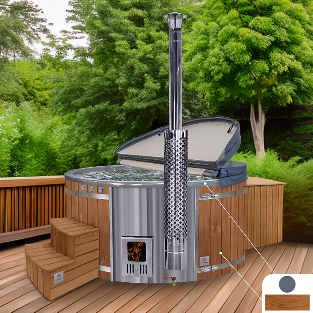 Premium Sand Filter XL Wood Fired Hot Tub | Optimal configuration