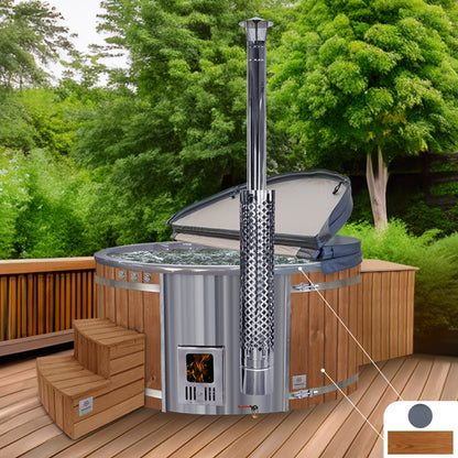 Premium Sand Filter XL Wood Fired Hot Tub | Optimal configuration
